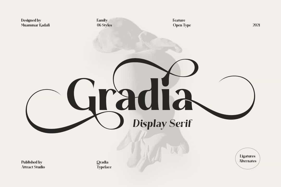 Gradia Font Image 1