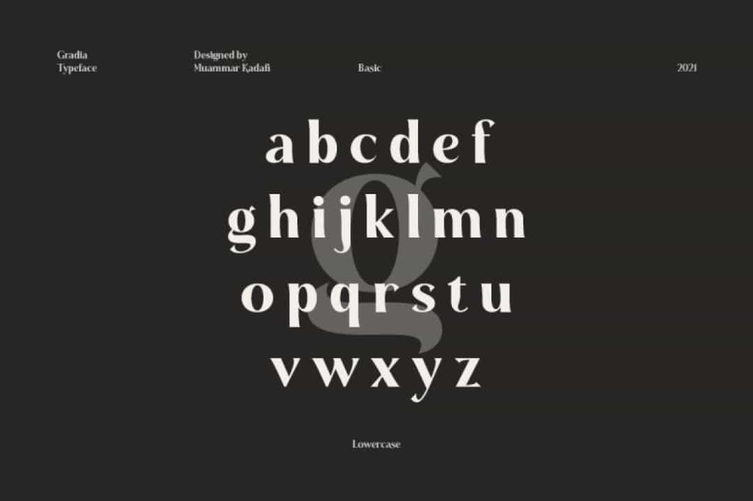 Gradia Font Image 3