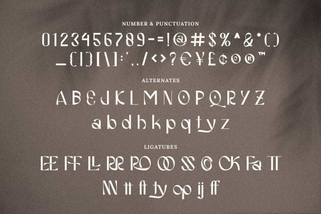 Greenos Font Image 3