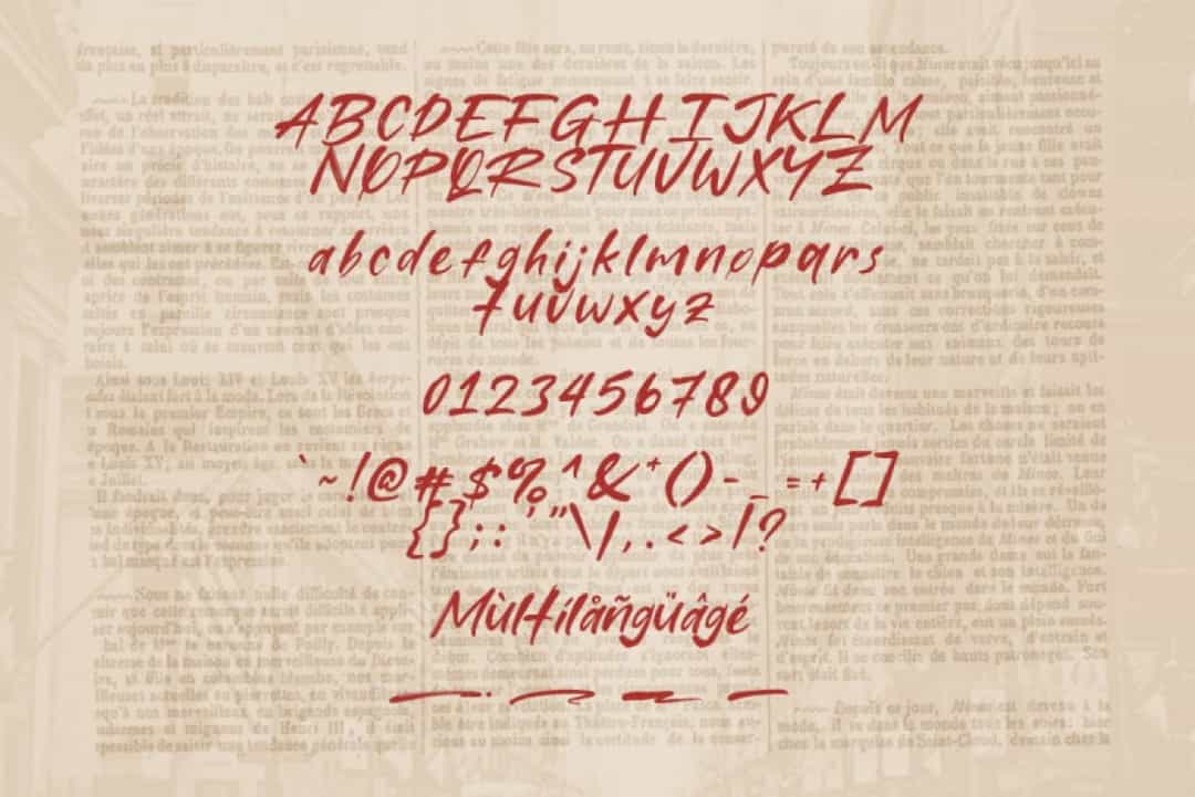 Best Regards Font Image 3