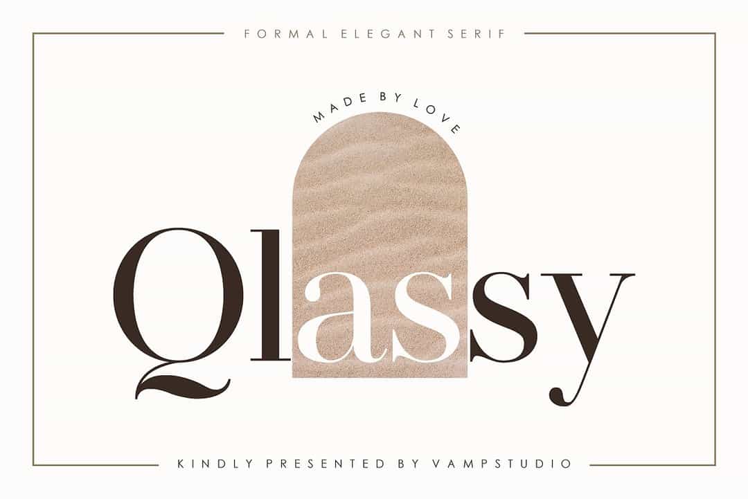 Qlassy Font Image 1