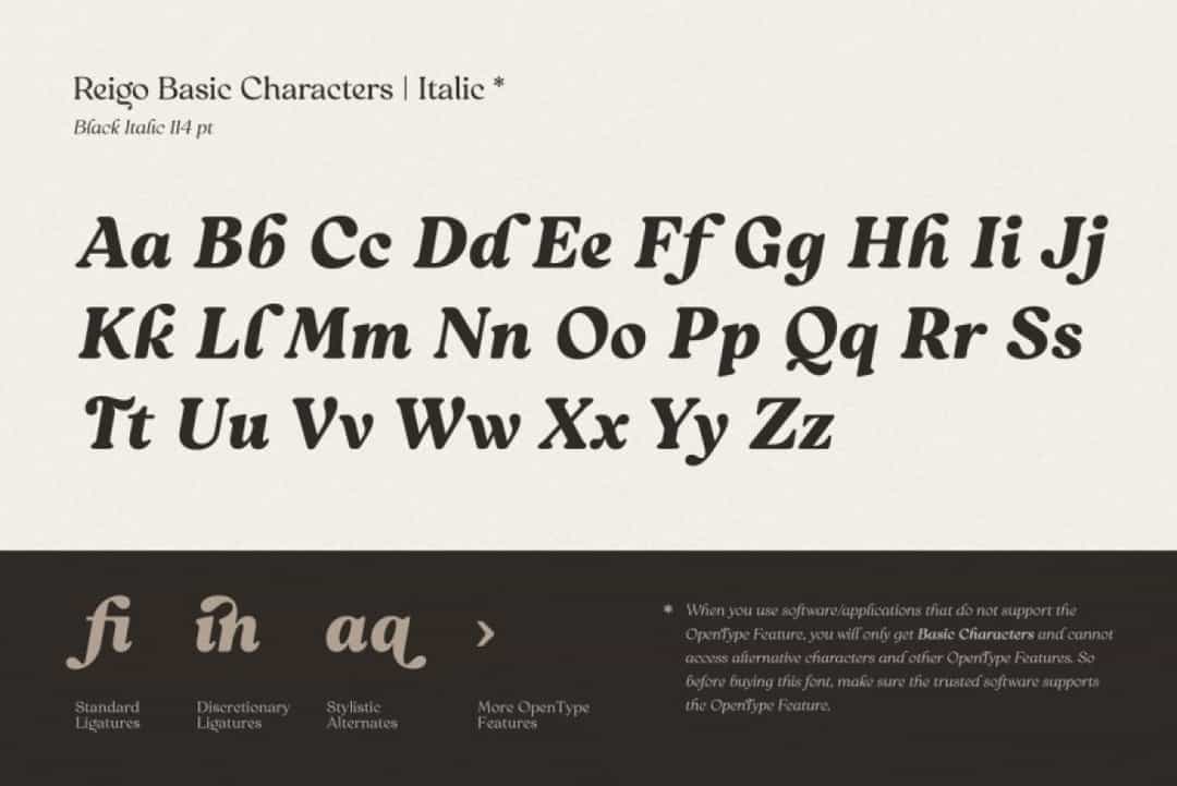 Reigo Font Image 2