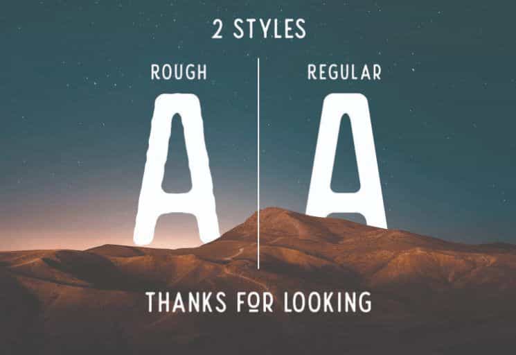 Nature Spirit Vintage Font Image 3