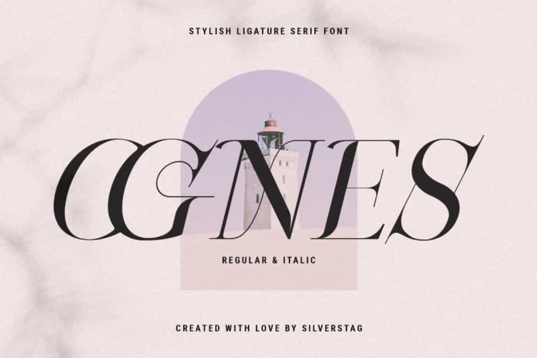 Ognes Font Image 1