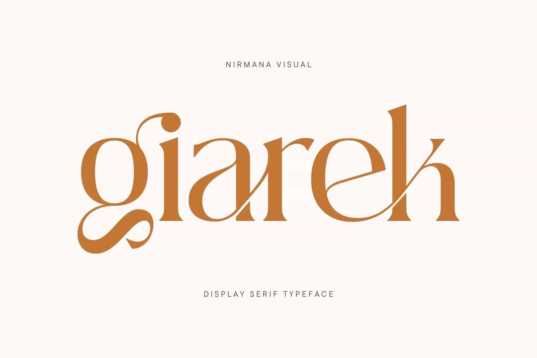 Giarek Font Image 1