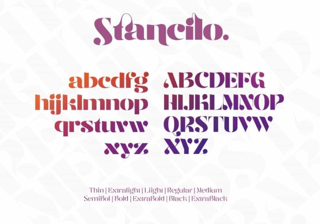 Stancilo Font Image 2