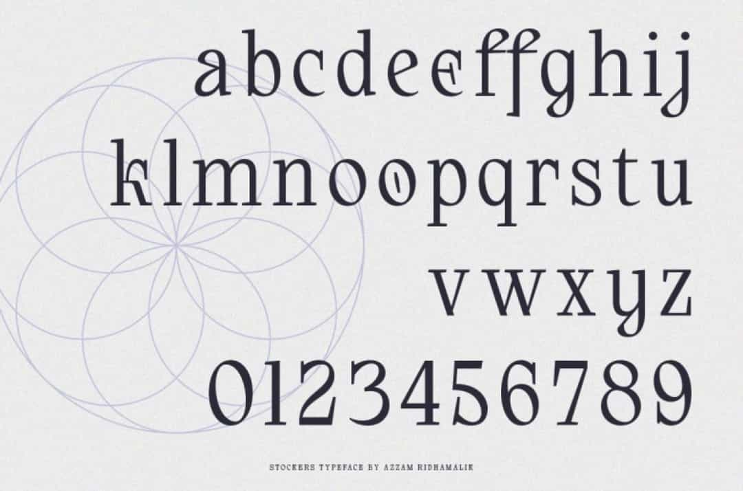 Stockers Font Image 3