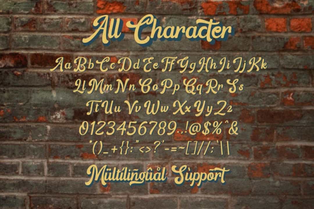 Modesty Font Image 3
