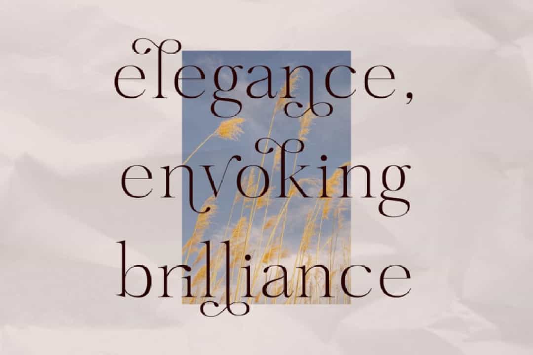 Gloriav Font Image 3
