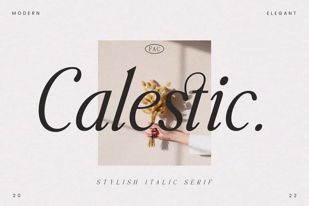 Calestic Font Image 1