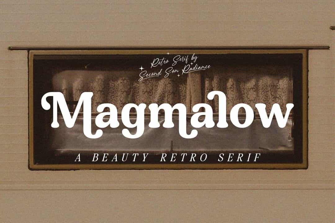 Magmalow Font Image 1