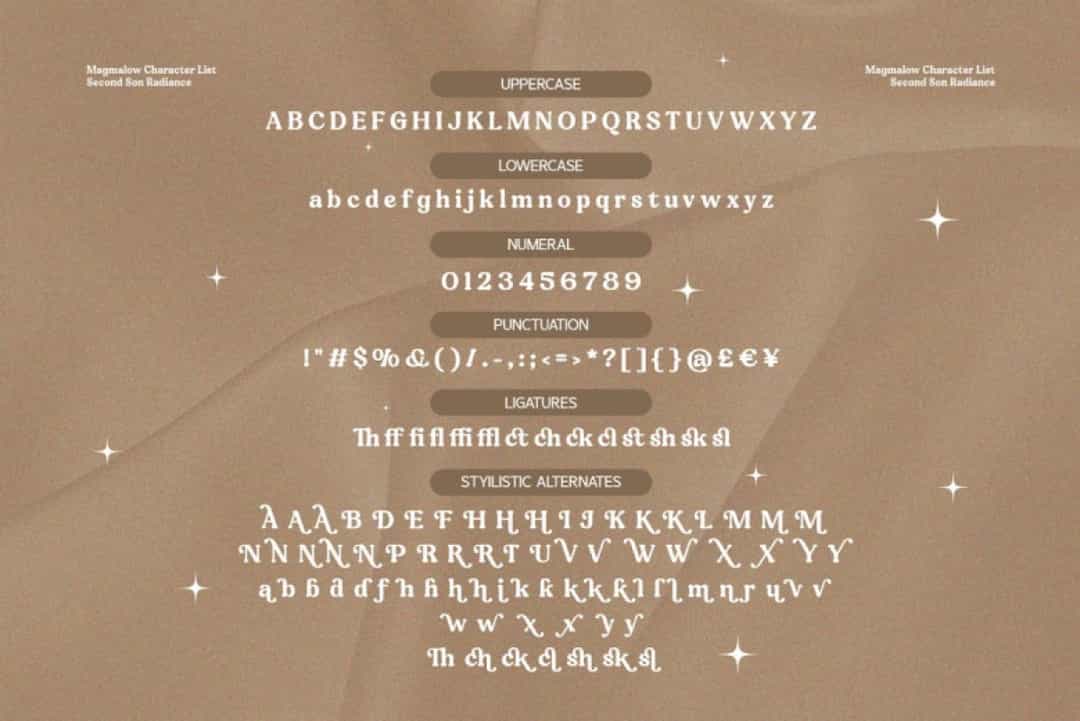 Magmalow Font Image 3