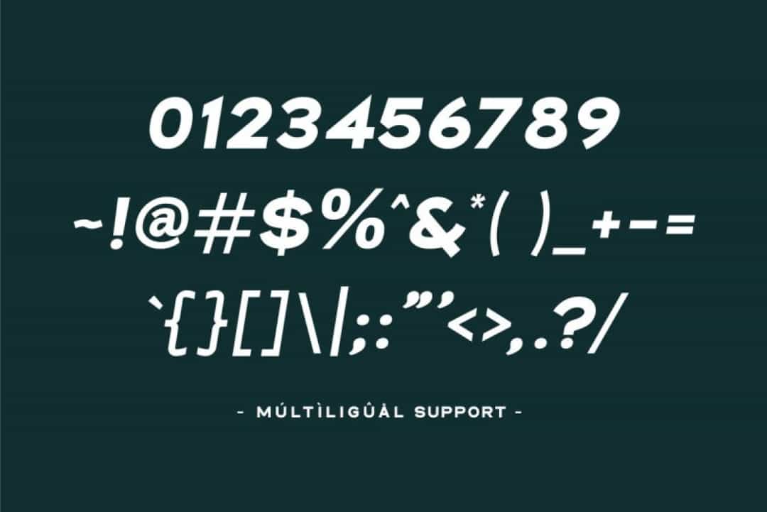 New Brug Font Image 3