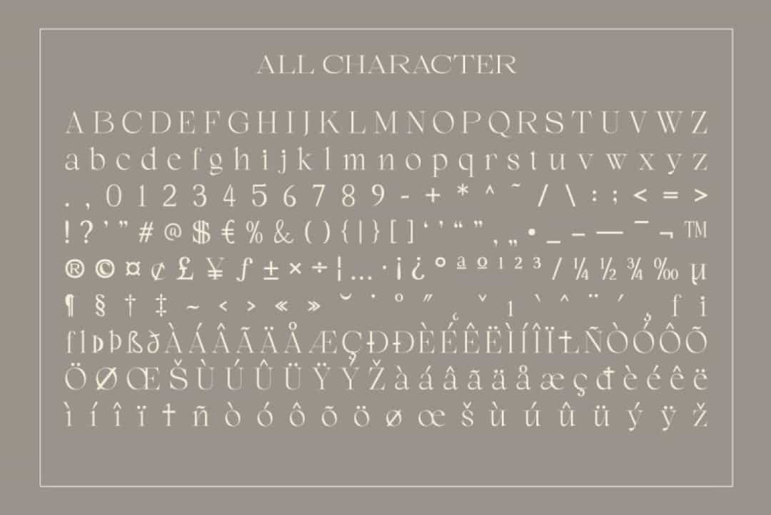 Lagency Font Image 3
