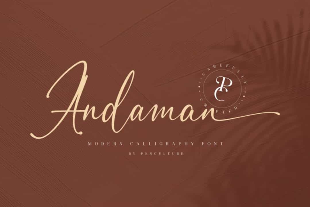 Andaman Font Image 1