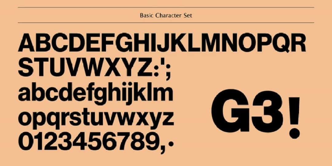 Abu Dhabi Pro Font Image 3