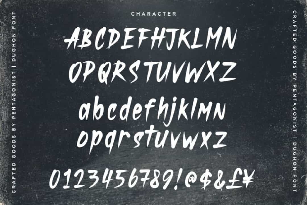 Dughon Font Image 3