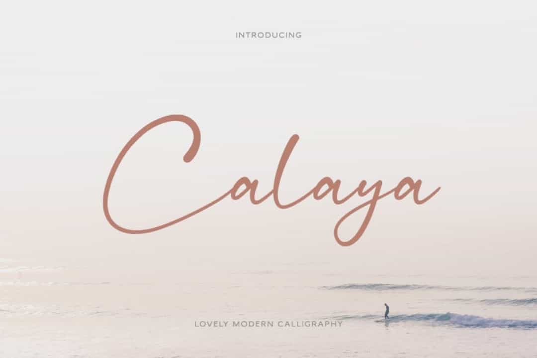 Calaya Font Image 1