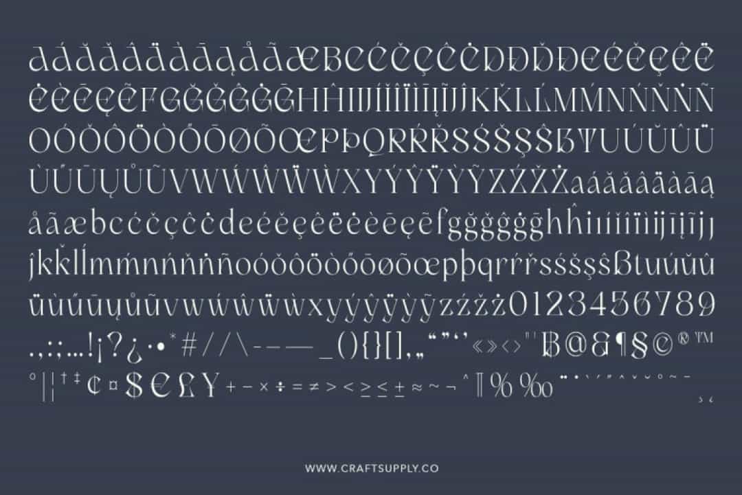 Canteria Font Image 3