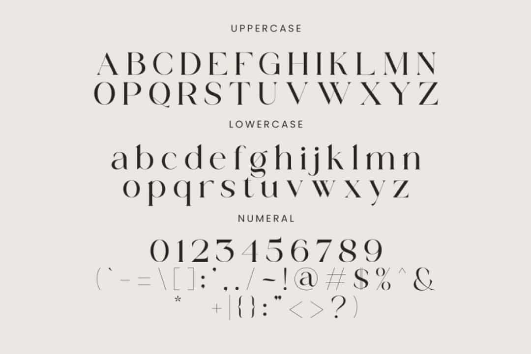 Volgarie Font Image 3