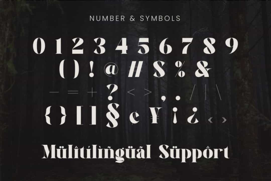 Agaleoz Font Image 3