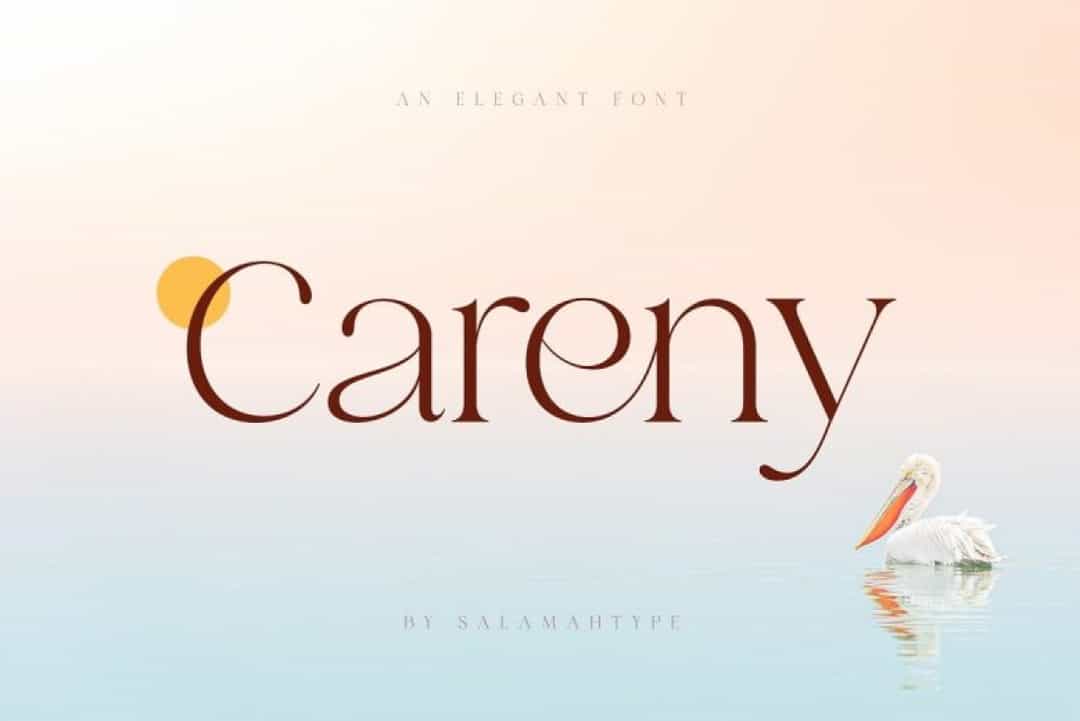 Careny Font Image 1