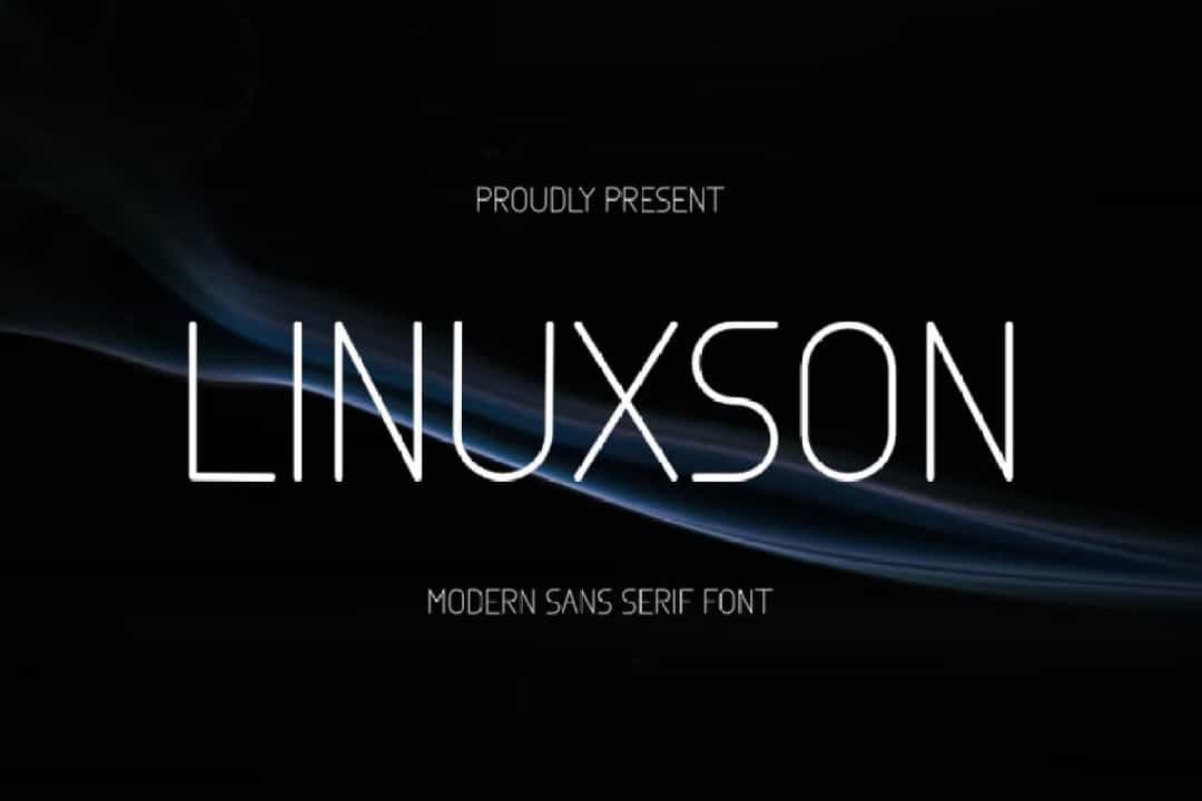 Linuxson Font Image 1