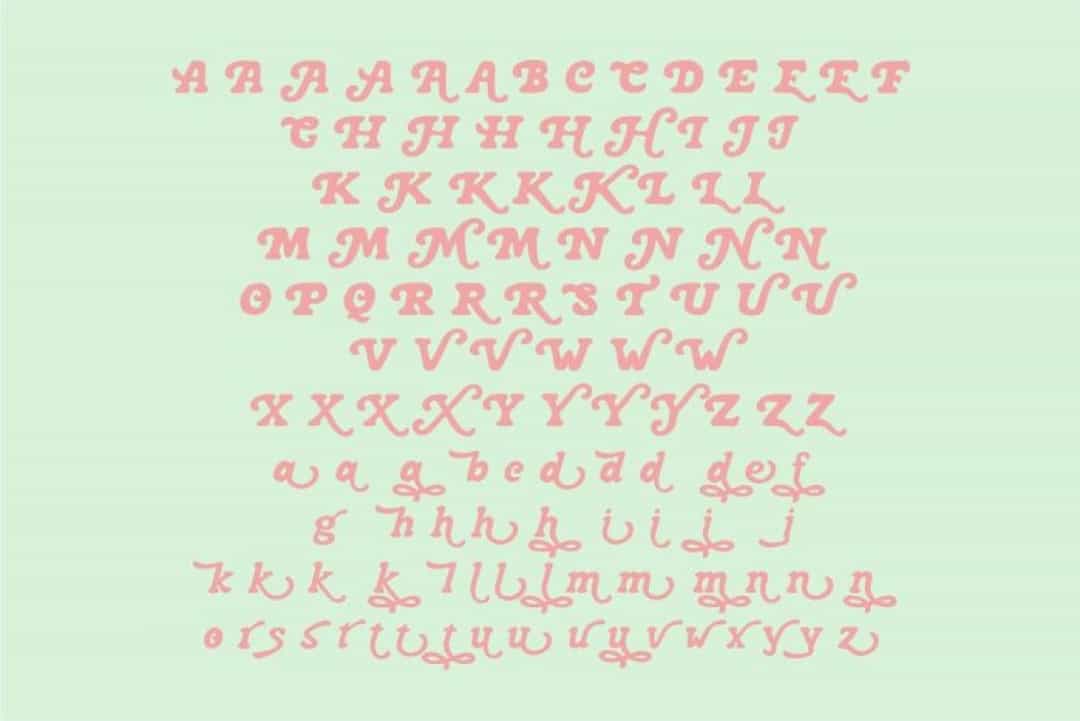 Nashira Font Image 3