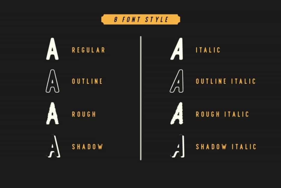 Offlander Font Image 2