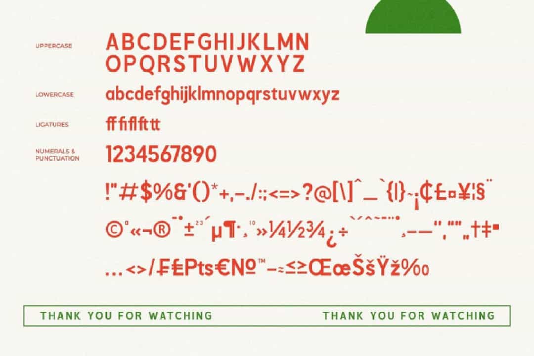 Megiar Font Image 3
