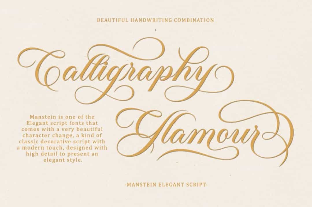 Manstein Font Image 2