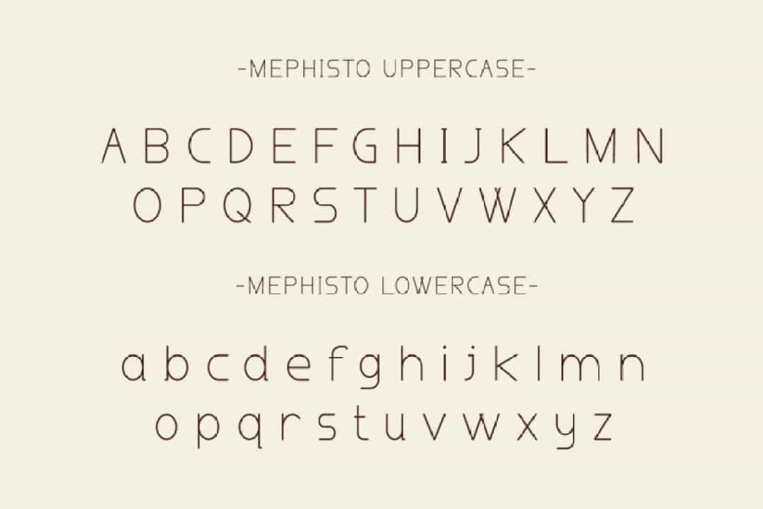 Mephisto Font Image 2