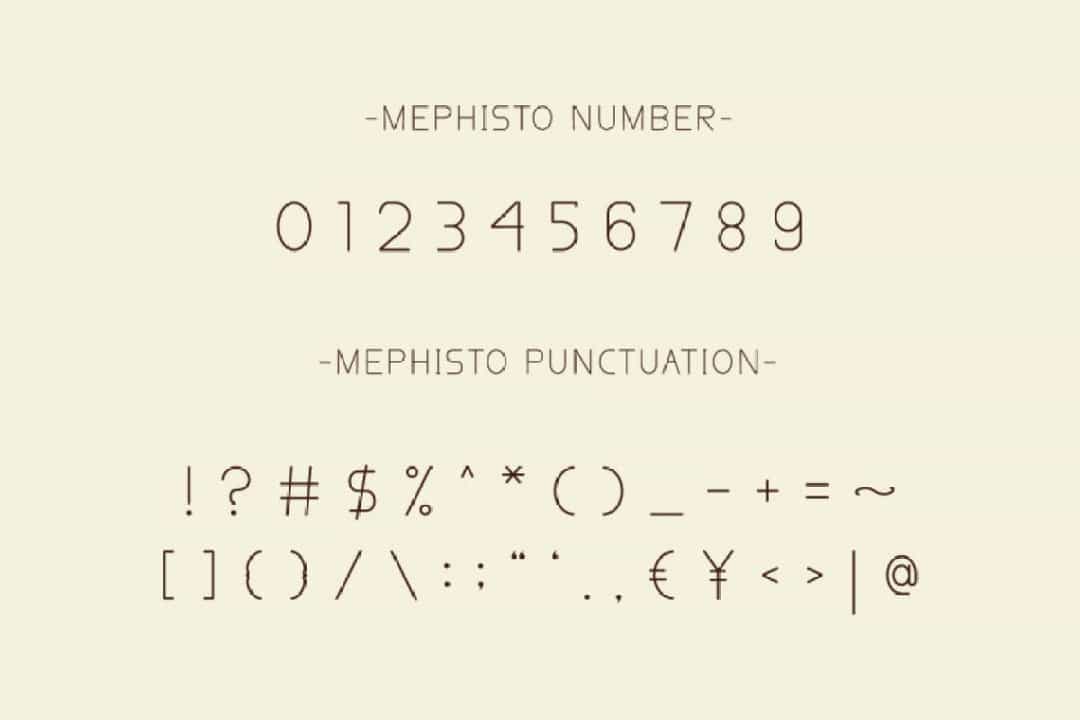 Mephisto Font Image 3