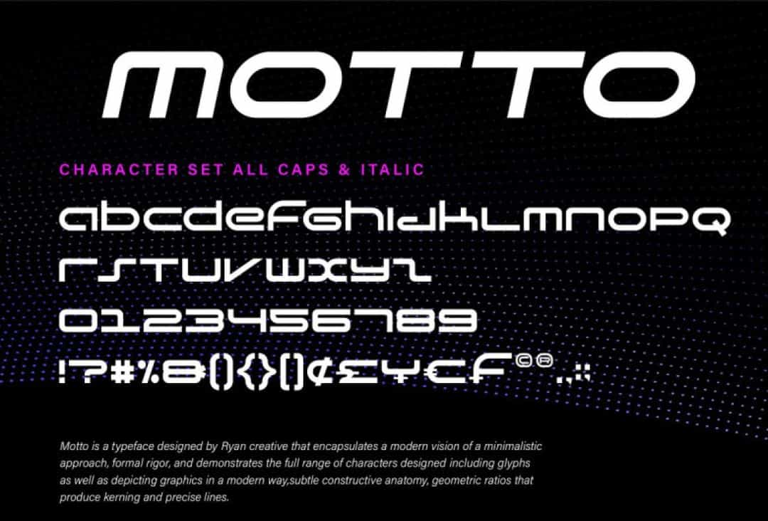 Motto Font Image 3