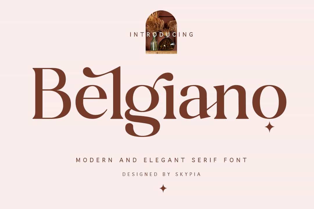 Belgiano Font Image 1