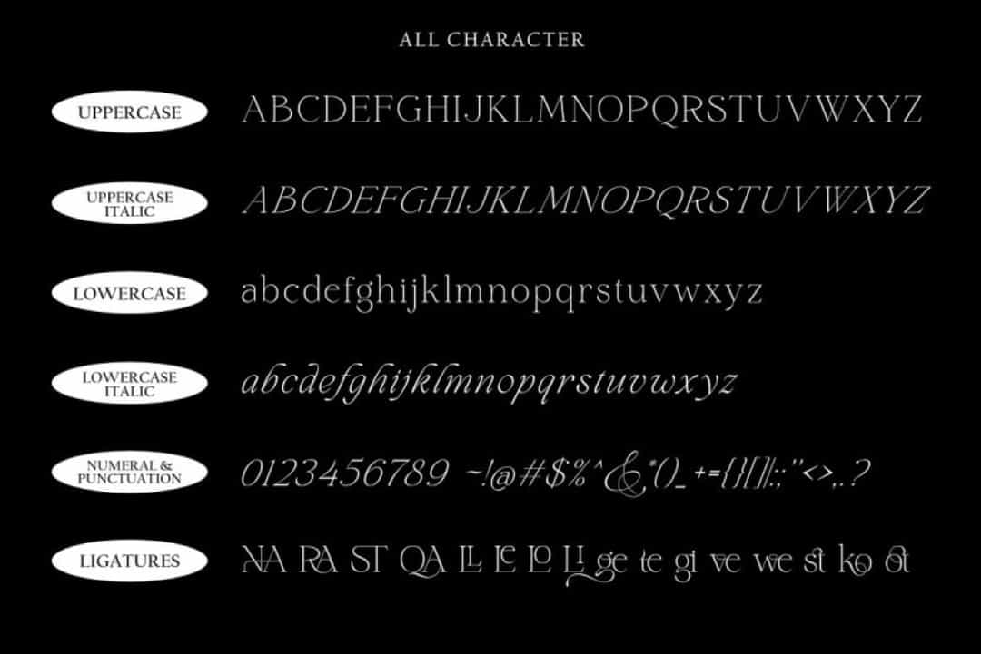 Elagern Font Image 3