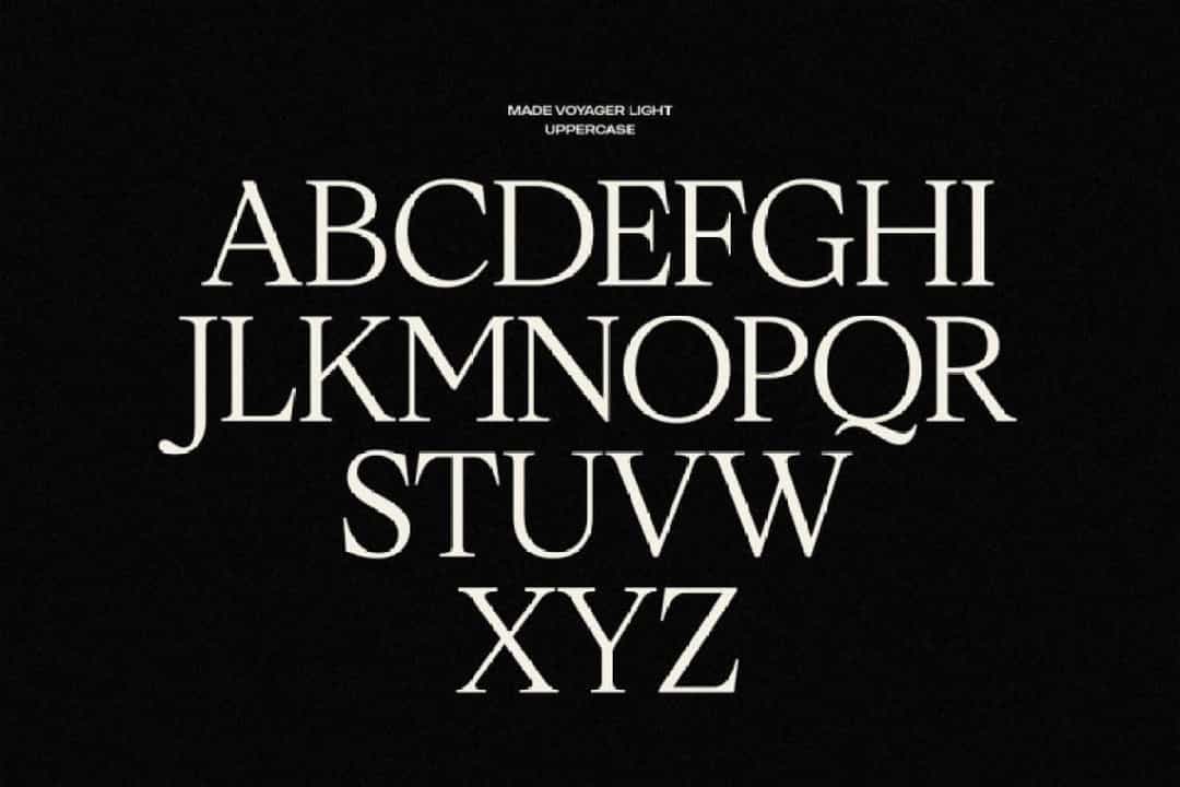 Voyager Font Image 2