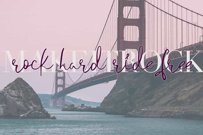 Godfrey Script Font Image 3