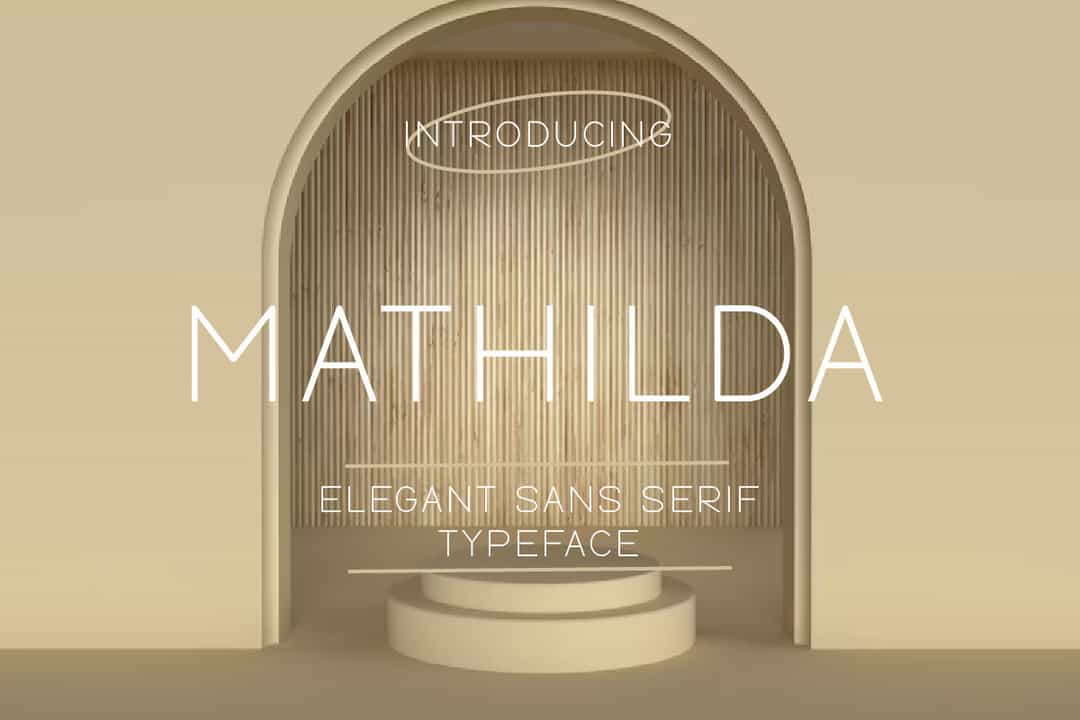 Mathilda Sans Font Image 1