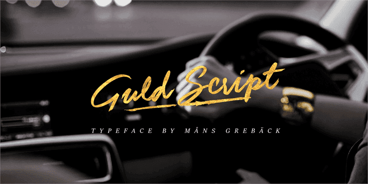 Guld Script Font Free Image 1