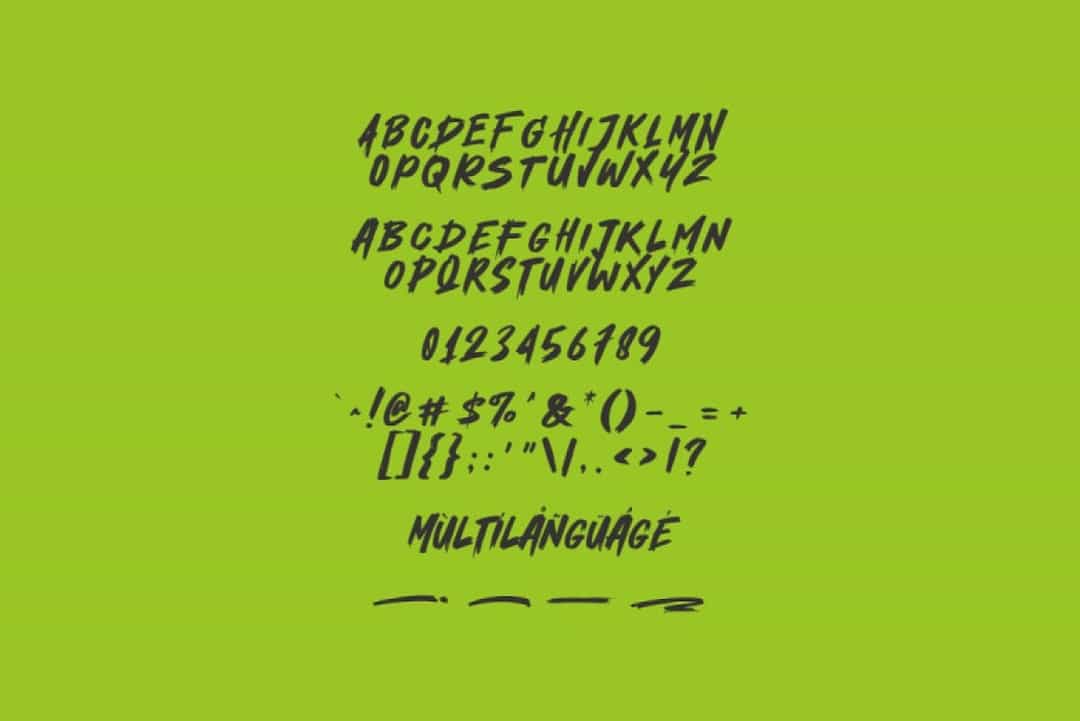 Heydex Font Image 3