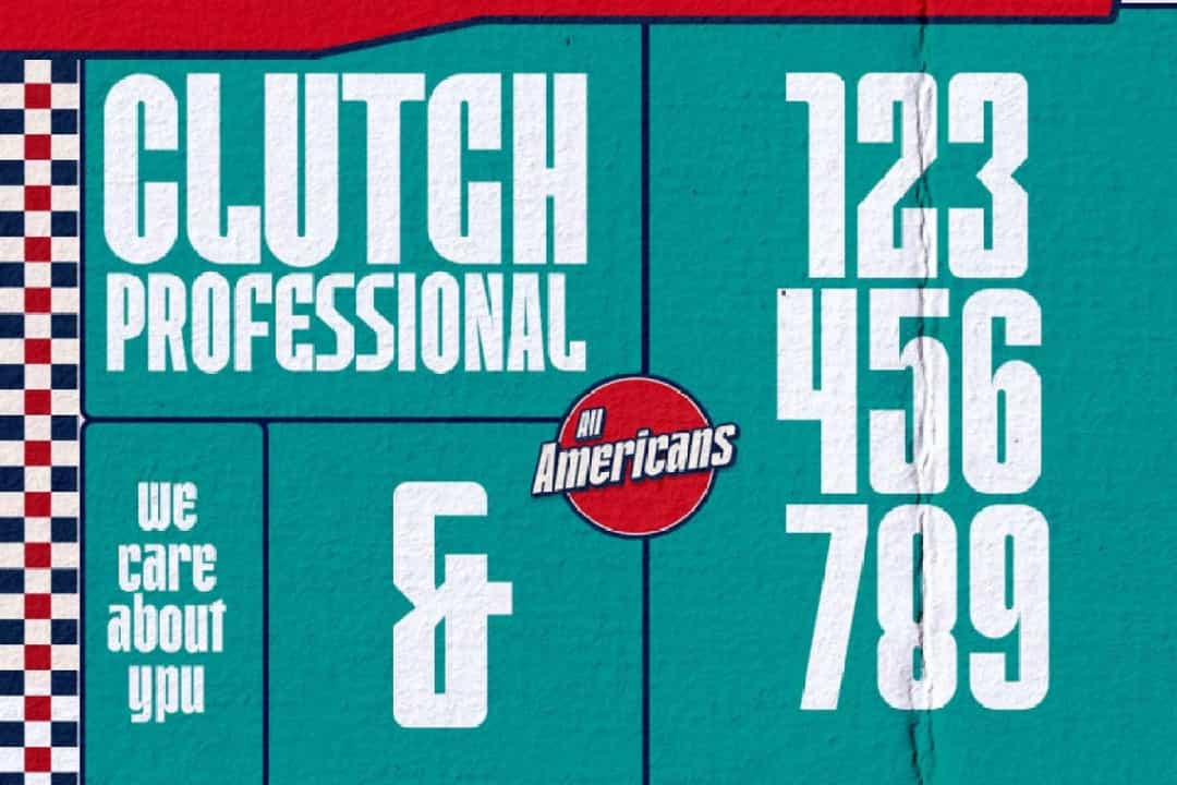 All Americans Font Image 3