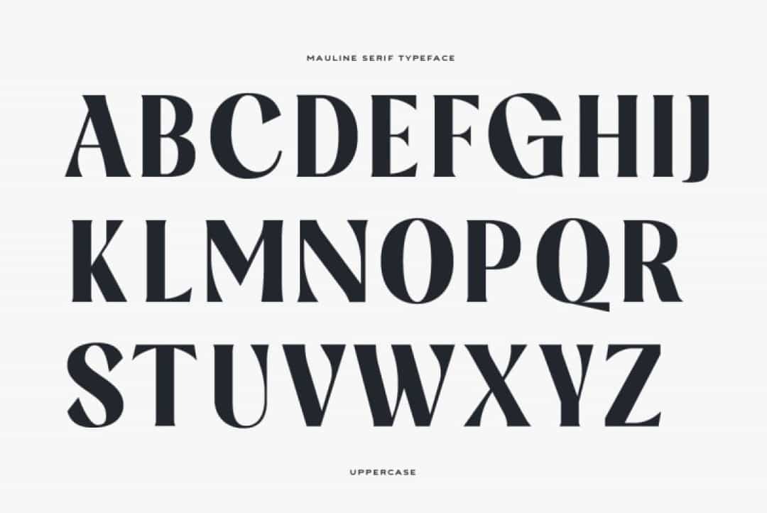 Mauline Font Image 2