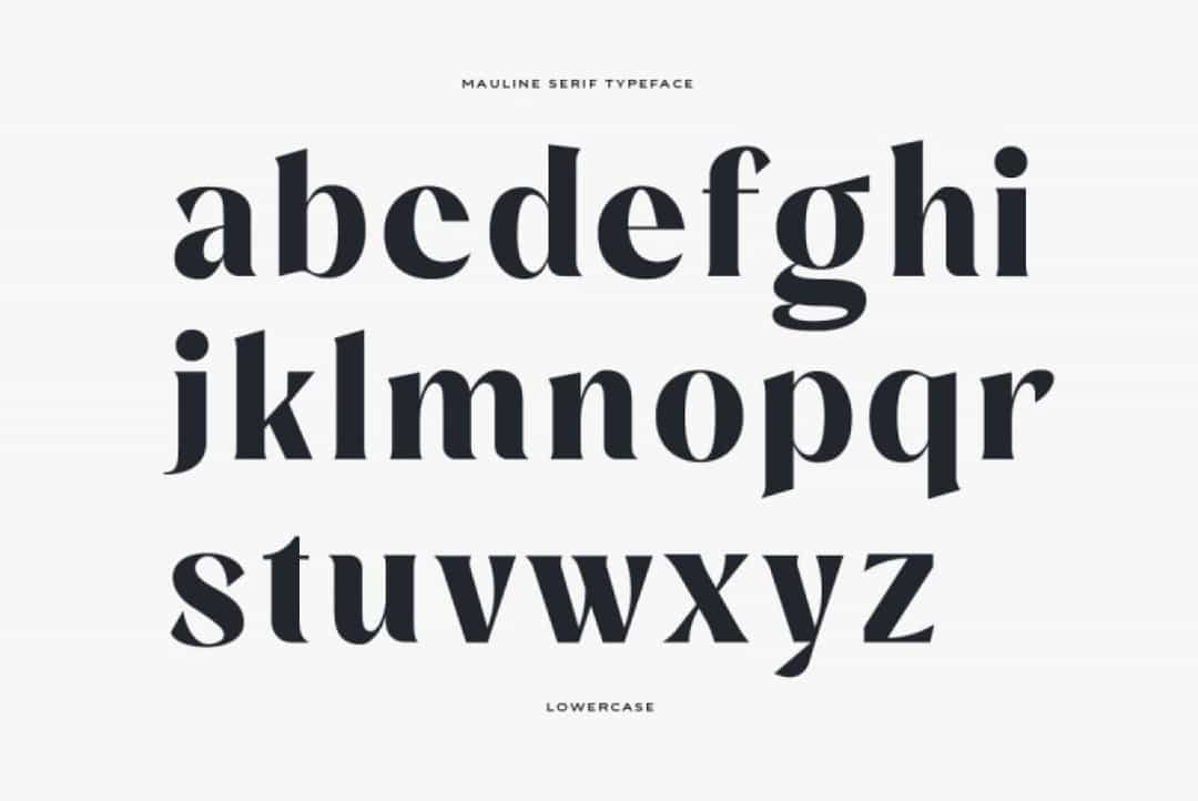 Mauline Font Image 3