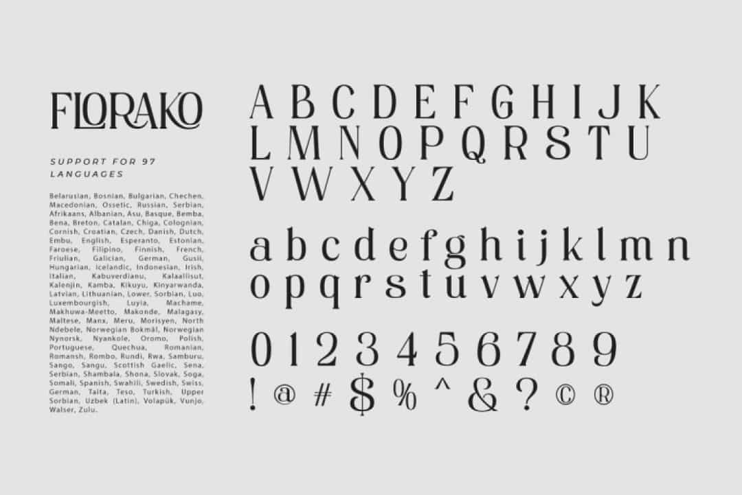 Florako Font Image 3