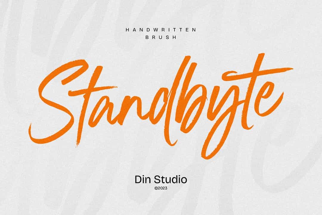 Standbyte Font Image 1