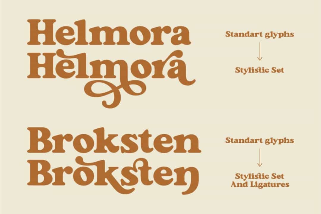 Aloha Chunky Font Image 2