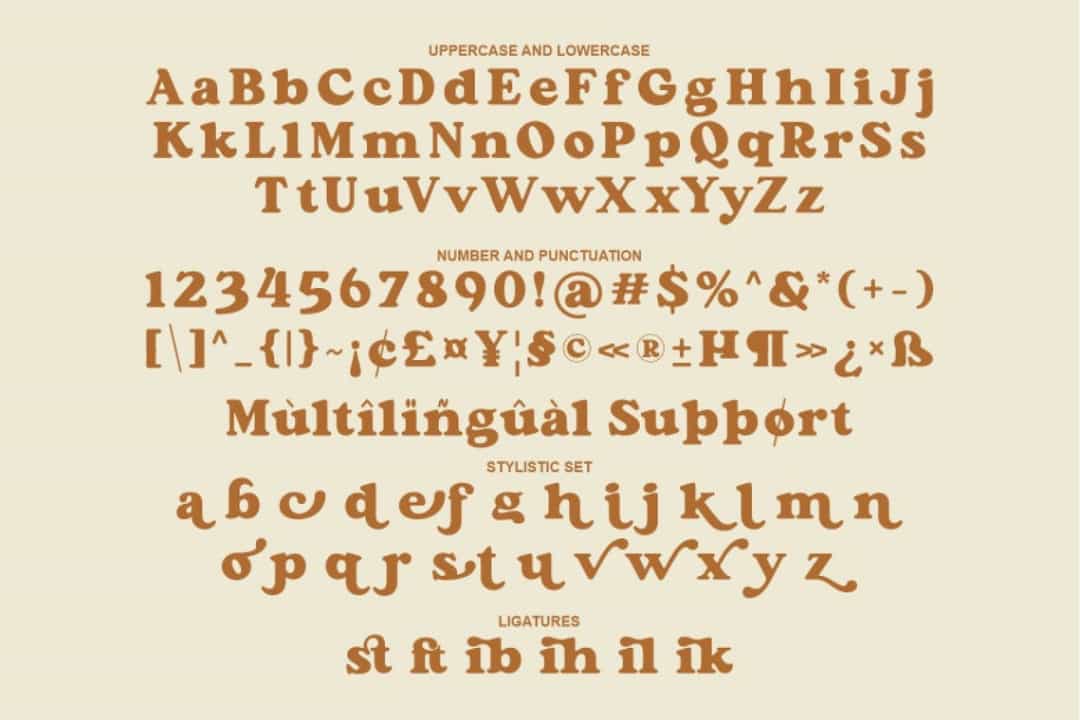 Aloha Chunky Font Image 3