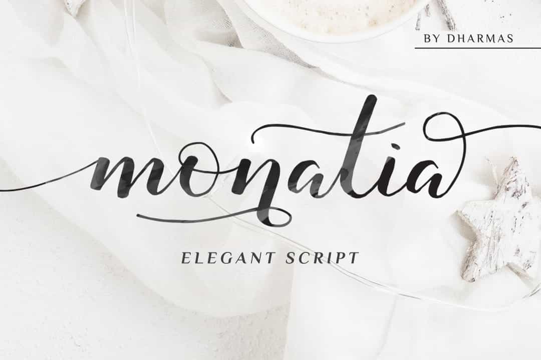 Monatia Font Image 1