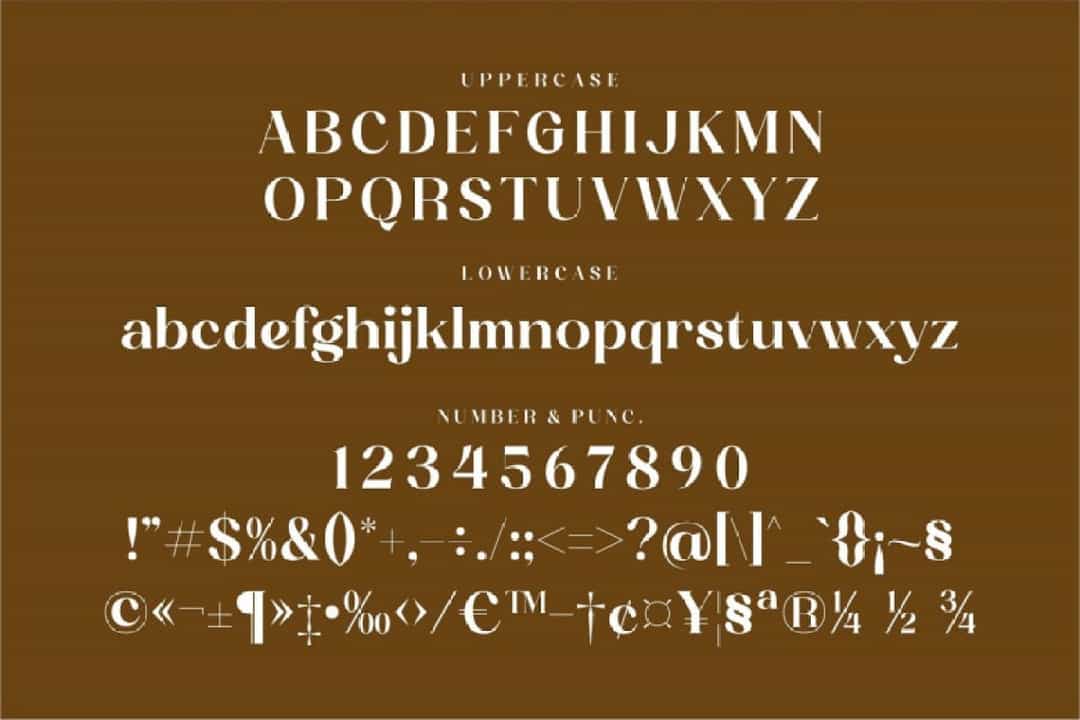 Achemost Font Image 3